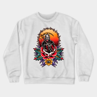 Skull Angel of Death Crewneck Sweatshirt